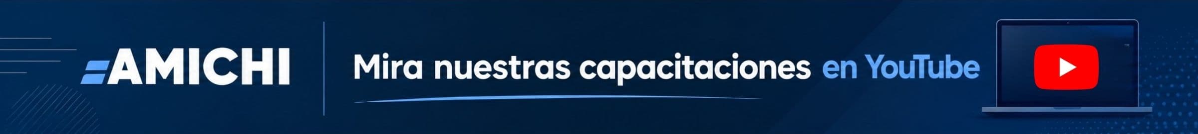 Mirá nuestras capacitaciones en YouTube
